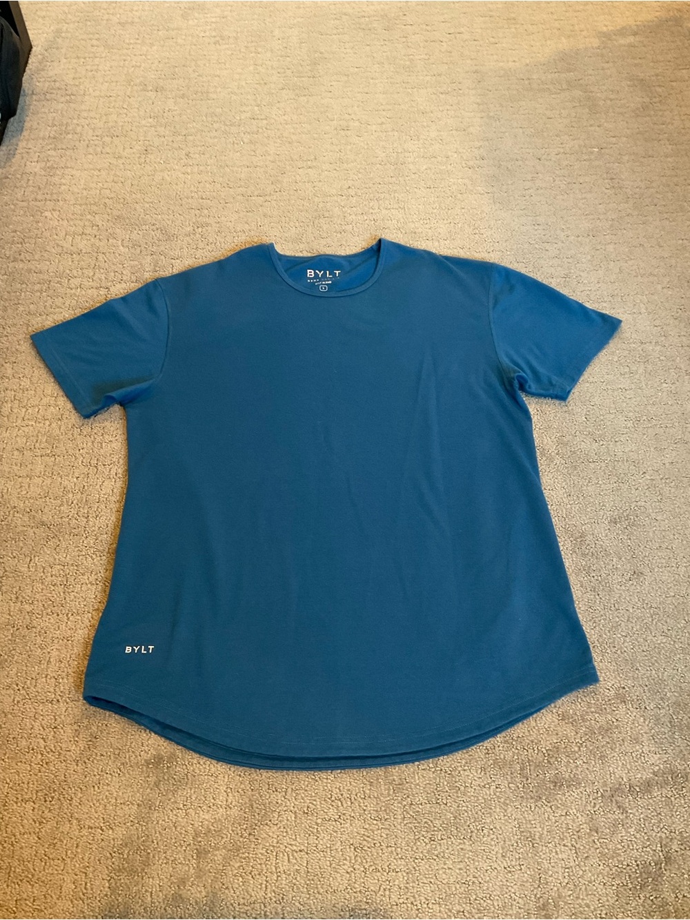 BYLT Basics Short Sleeve Crew in Teal